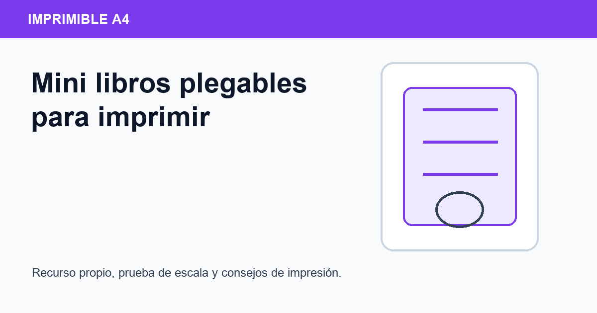 Mini Libro Digital Mini libros plegables para imprimir | Imprenta Meneses