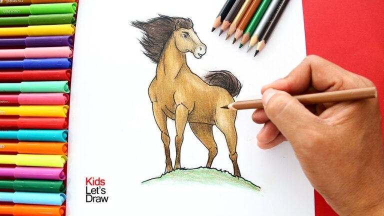▷ Dibujo de caballos para imprimir | Actualizado marzo 2023